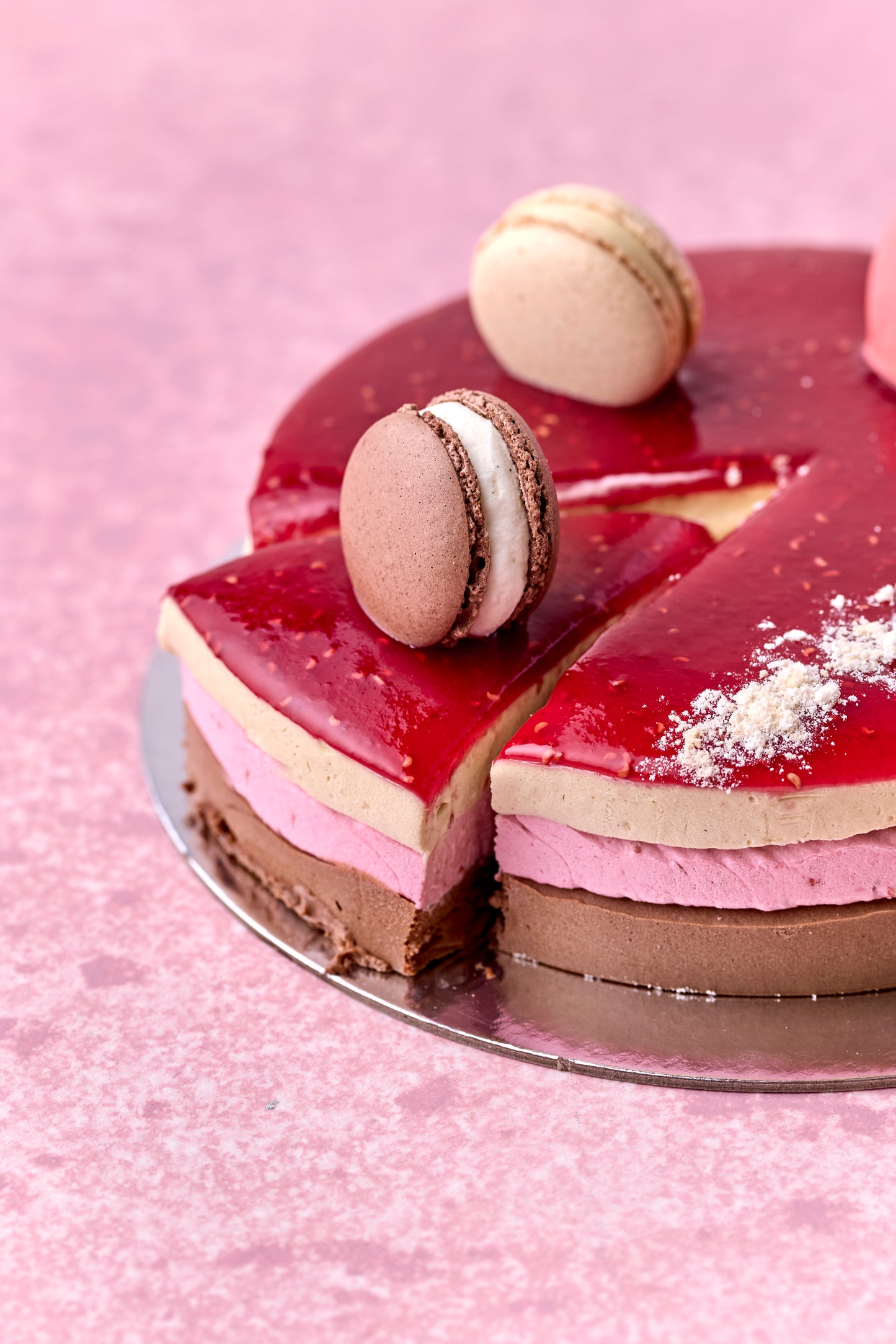 Chocolate Raspberry and Pistacchio
